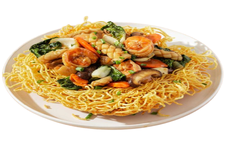  HẢI SẢN XÀO TỔ CHIM 