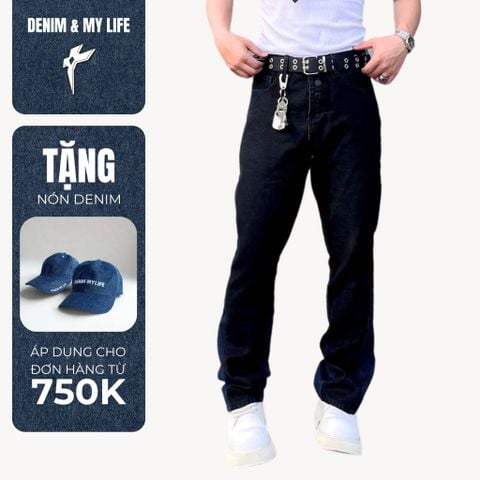 (QJ00) Quần Jeans Nam Denim Ống Loe