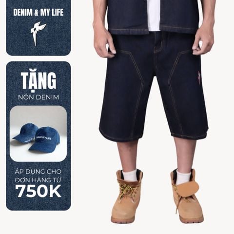 (QSJ02) Quần Short Denim Baggy Venom