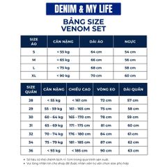 (SDN04) Bộ Short Denim Venom