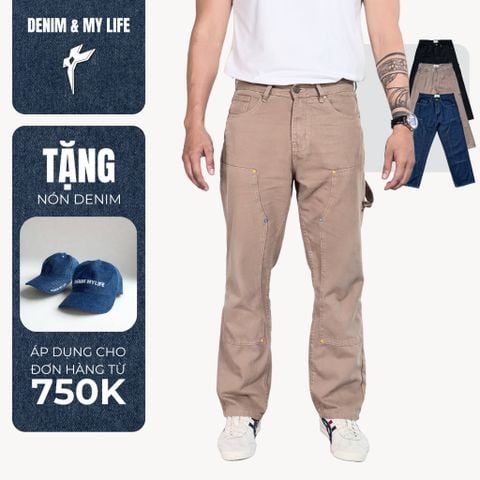 (QJ10) Quần Jeans Double Knee