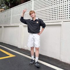 Quần Short Pocket DENIM & MY LIFE Trắng (QSJ06)