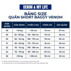 Quần short jean DENIM & MY LIFE unisex chất vải denim cotton hình thêu tỉ mỉ  (QSJ02)