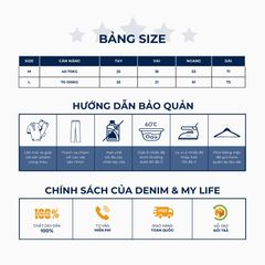 Áo thun JERSEY DENIM MY LIFE cao cấp unisex vải thun lưới mè dày dặn co giãn tốt