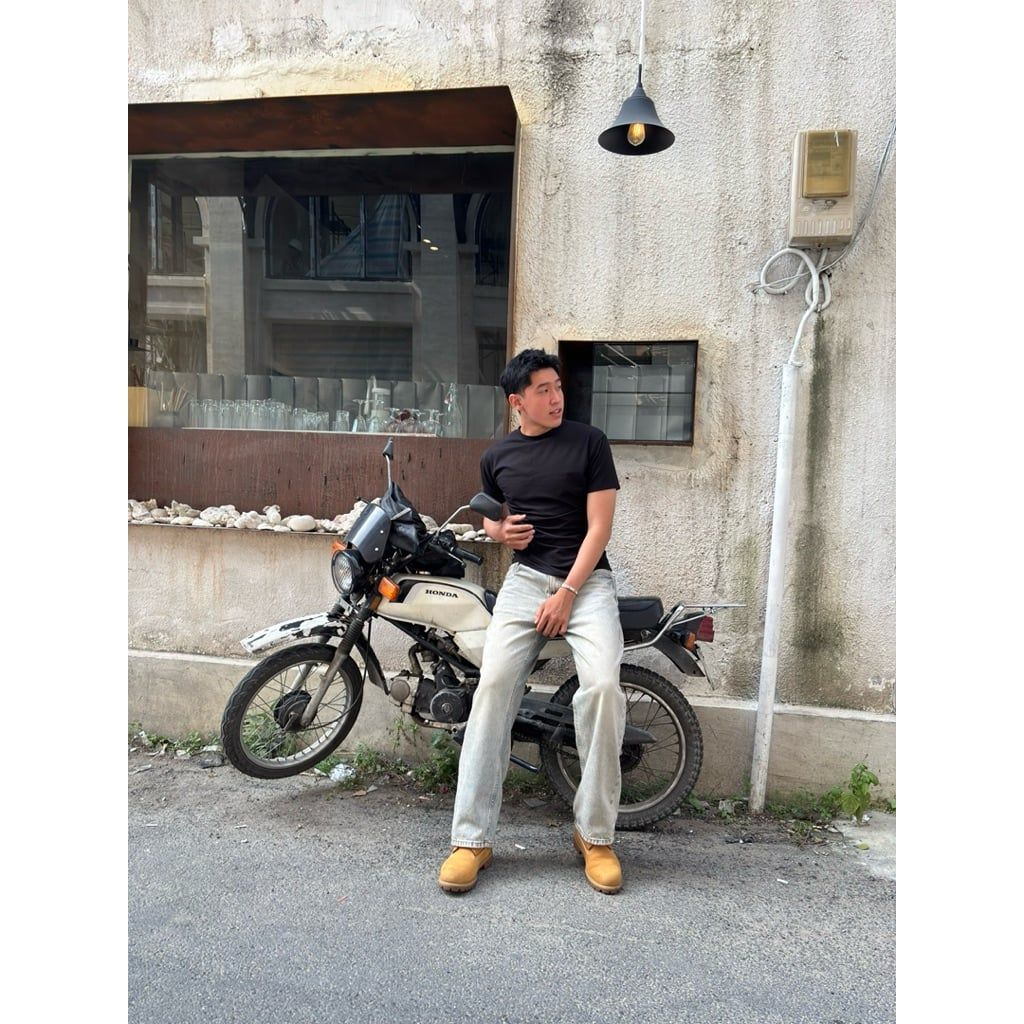 QUẦN JEAN BASIC ỐNG SUÔNG DENIM & MY LIFE, CHẤT DENIM MỀM, THIẾT KẾ DÁNG CHUẨN TREND (QJ17)