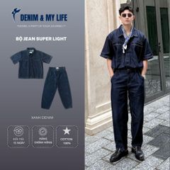 Bộ Jeans Denim SUPER LIGHT AND COOL DENIM & MY LIFE  Chất Denim Cotton Cao Cấp