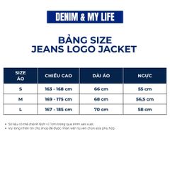 Áo Khoác DENIM & MY LIFE Denim Jean Streetwear (AK02)