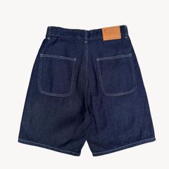 Quần Baggy Short Jean nam nữ Denimmylife ống rộng, Quần Jeans Short túi hộp phong cách (QSJ09)