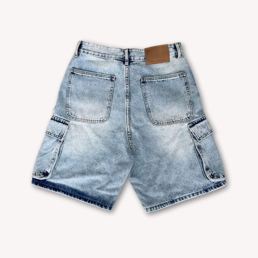 Quần Short Pocket DENIM & MY LIFE chất vải denim cottion (QSJ04)