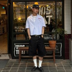 Quần Short Baggy Denim Nam Nữ - Chất Cotton Denim Chính Phẩm Cao Cấp Dày Dặn Denim My Life (QSJ01.1)