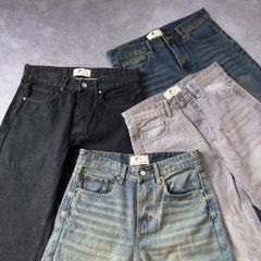 Quần Jeans Nam Form Cooper Fit DENIM & MY LIFE Chất Denim Cotton Cao cấp, Dày Dặn (QJ02)