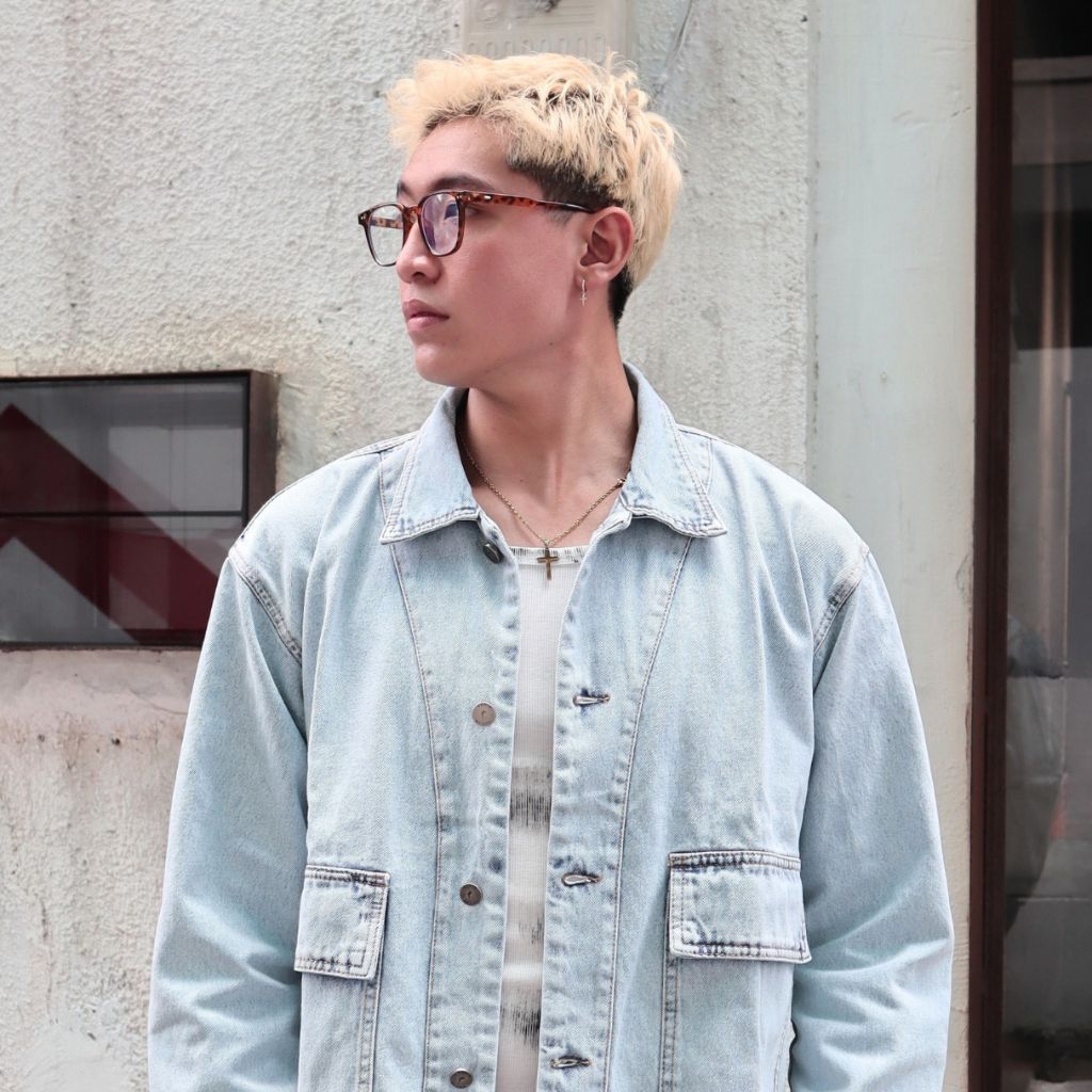 URBAN LIGHT BLUE JACKET, Denim Nam Nữ Phong Cách Streetwear Trẻ Trung Cá Tính (AJ20)
