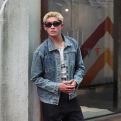 URBAN BLUE JACKET, Chất Denim Phong Cách Retro Vintage Dễ Phối Đồ (AJ19)