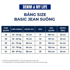 QUẦN JEAN UNISEX BASIC ỐNG SUÔNG, CHẤT DENIM MỀM, THIẾT KẾ DÁNG CHUẨN TREND (QJ17)