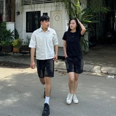 Quần jean SHORT DENIM BIG POCKET unisex thiết kế độc quyền dáng ngắn trên gối