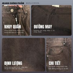 Quần Jeans Wide Leg Unisex Ống Rộng DENIM MY LIFE (QJ23.1)