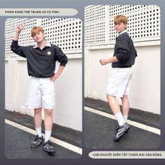 Quần Short Pocket DENIM & MY LIFE Trắng (QSJ06)