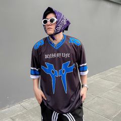 Áo thun JERSEY DENIM MY LIFE cao cấp unisex vải thun lưới mè dày dặn co giãn tốt