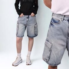Quần Short Pocket DENIM & MY LIFE chất vải denim cottion (QSJ04)