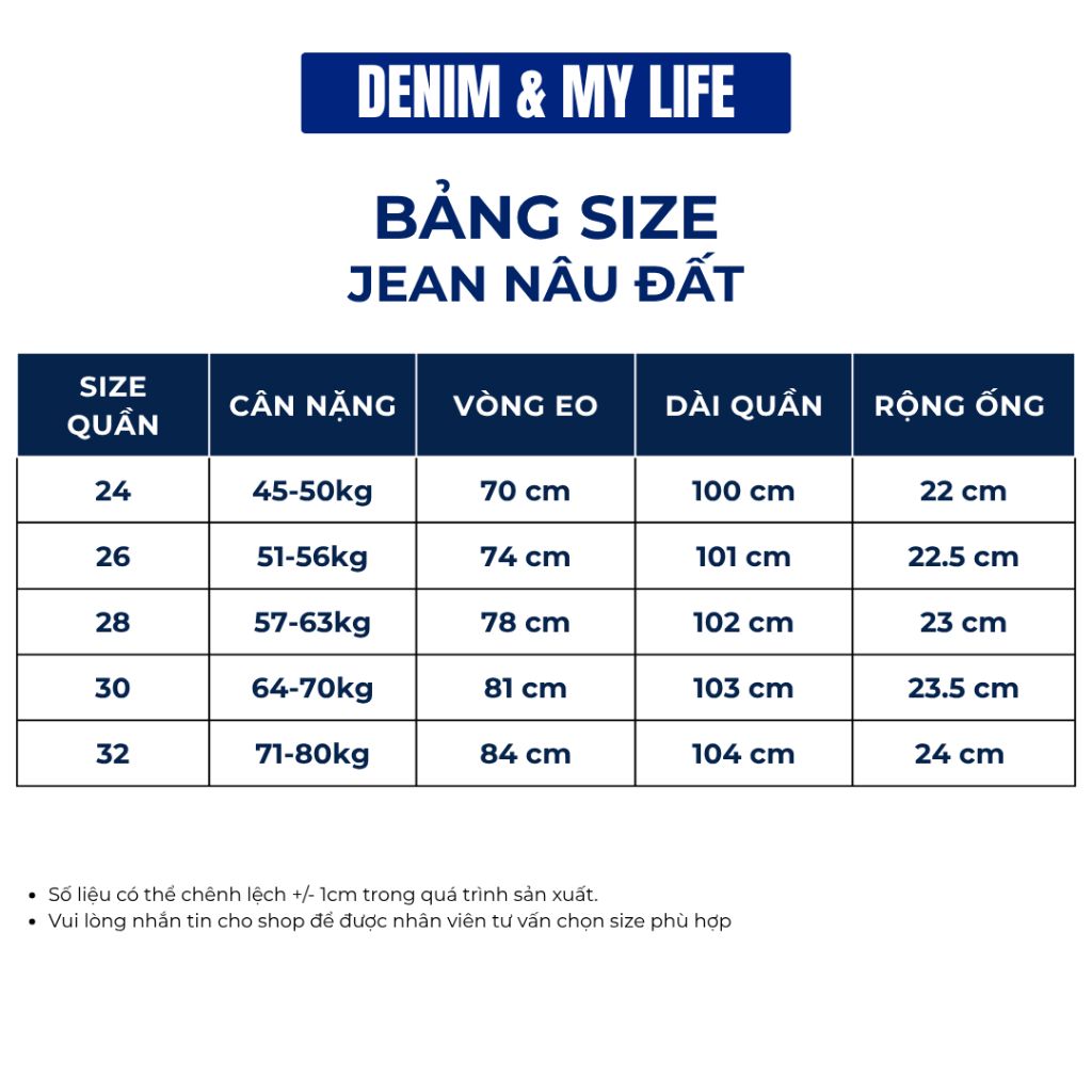 Quần Jeans Ống Rộng Nam Nữ Màu Nâu Đất Style Hàn Quốc, Quần Cargo Pant tôn dáng Denimmylife (QJ22)