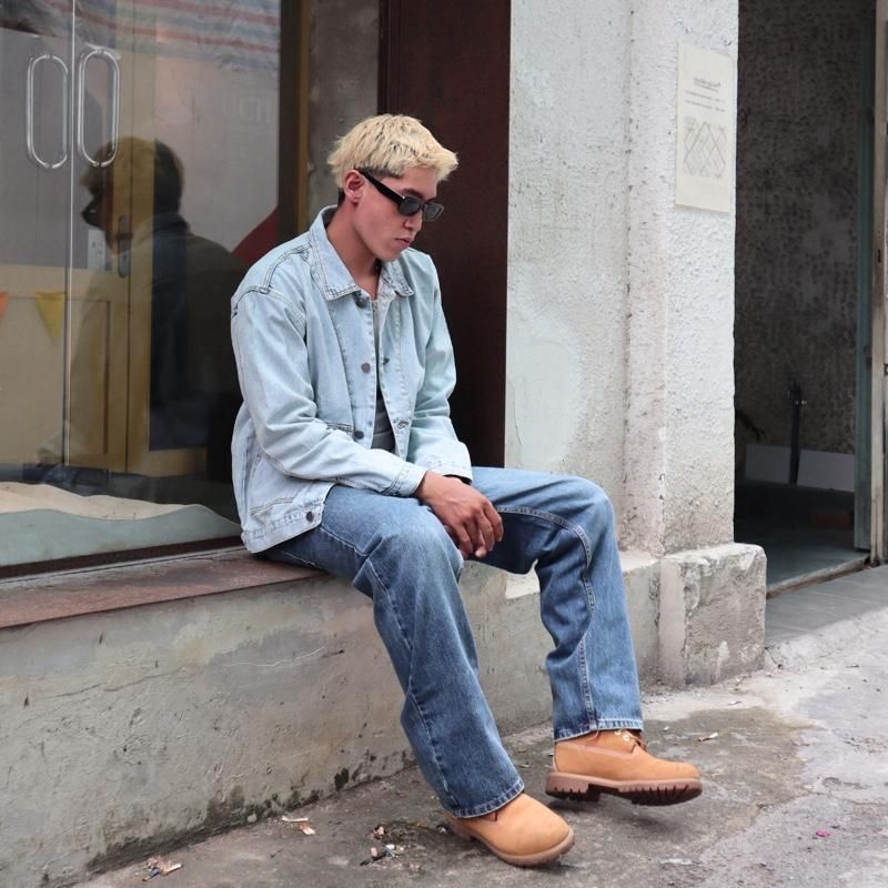 URBAN LIGHT BLUE JACKET, Denim Nam Nữ Phong Cách Streetwear Trẻ Trung Cá Tính (AJ20)