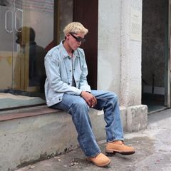 URBAN LIGHT BLUE JACKET, Denim Nam Nữ Phong Cách Streetwear Trẻ Trung Cá Tính (AJ20)