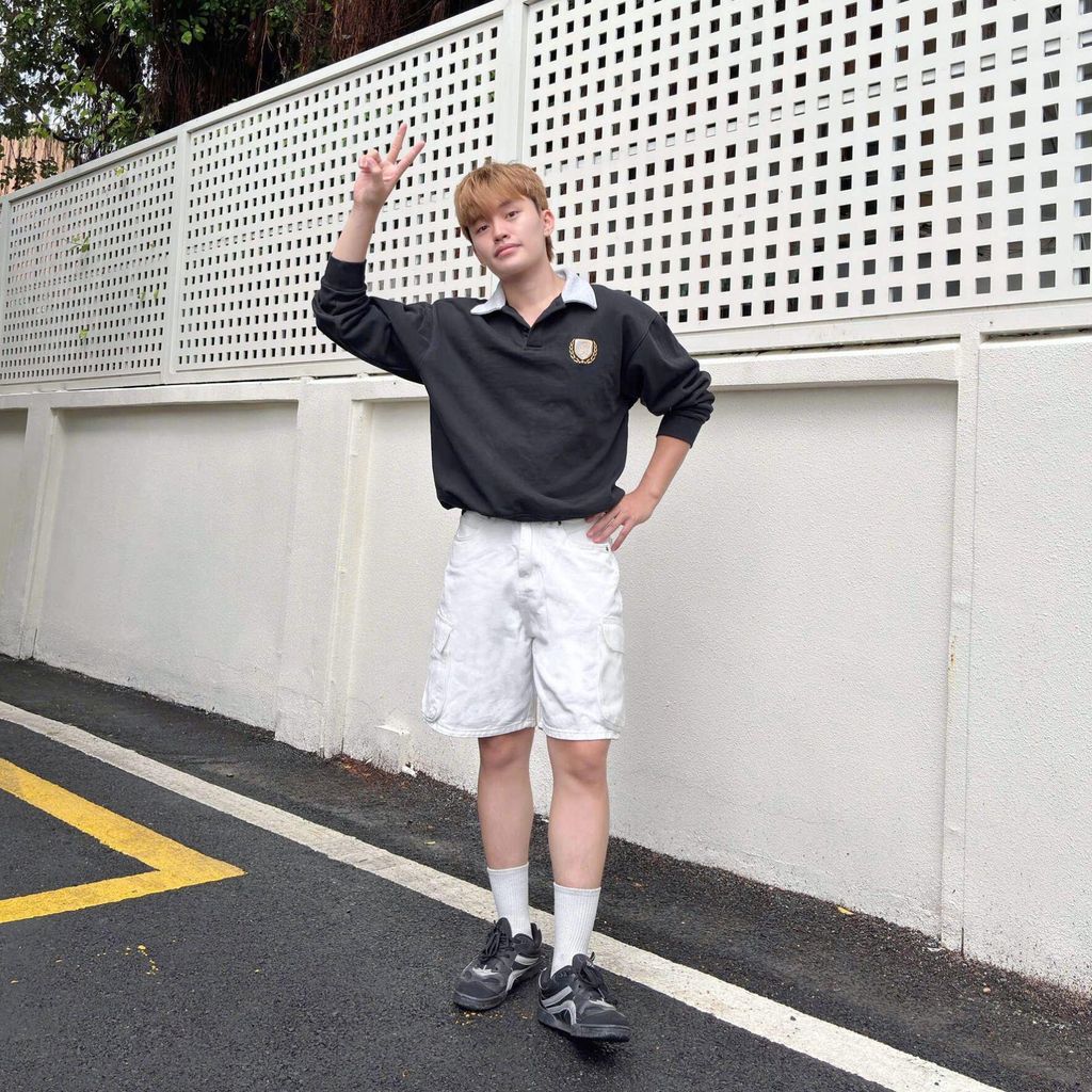 Quần Short Pocket Denim Trắng form relax rộng vừa dài trên đầu gối - Denim My Life (QSJ06)