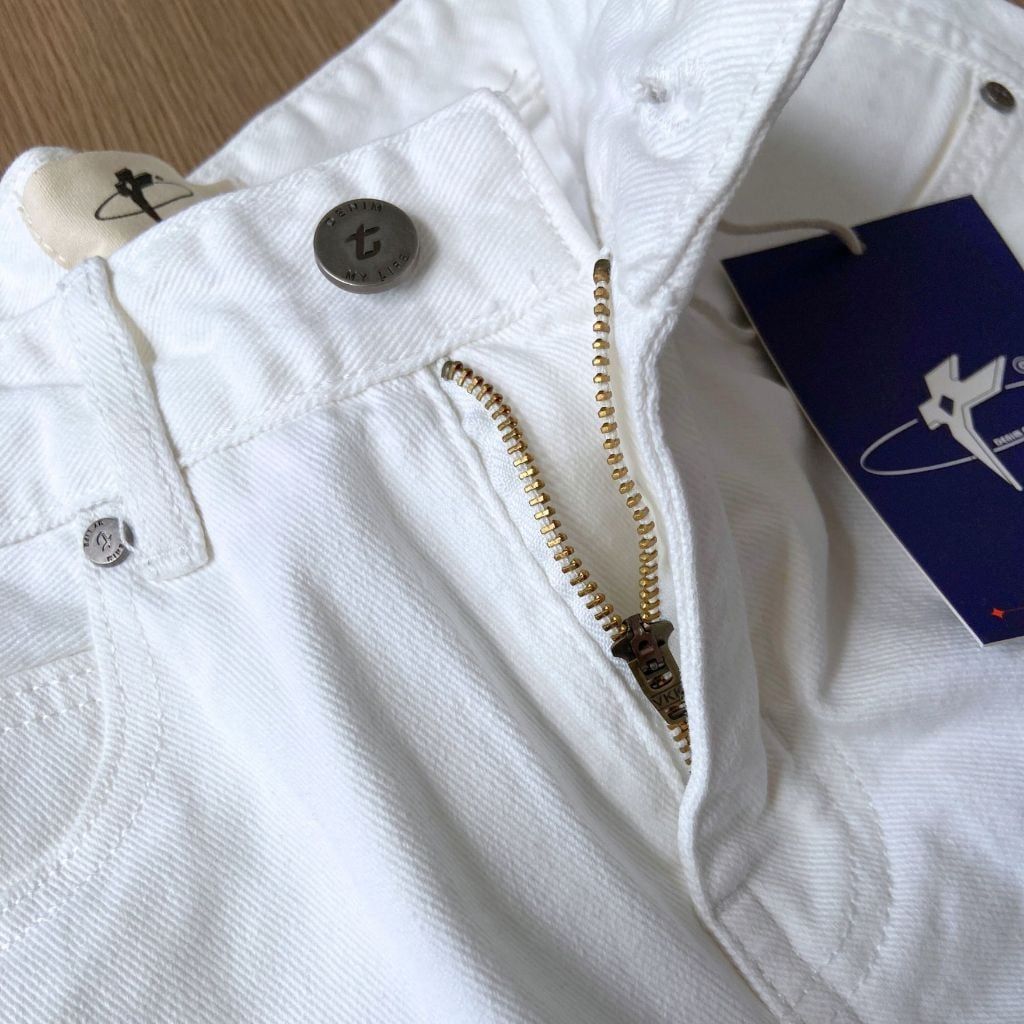 Quần Short Pocket DENIM & MY LIFE Trắng (QSJ06)