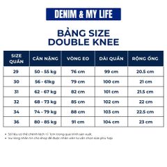 Quần Jean Nam Double Knee Nâu Chất Denim cotton Cao Cấp | Quần Jeans Nam Ống Suông Phong Cách Trẻ Trung Năng Động | Nam Nữ Đều phù Hợp( QJ03)