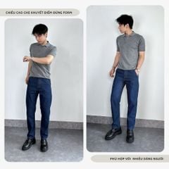 Quần Jeans Form Regular DENIM & MY LIFE Chất Denim Cotton Cao Cấp (QJ01)