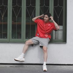 Quần Short Jeans DENIM & MY LIFE UNISEX Nam Nữ Denim Cotton Cao Cấp