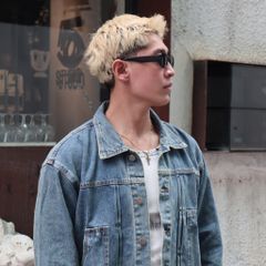 URBAN BLUE JACKET, Chất Denim Phong Cách Retro Vintage Dễ Phối Đồ (AJ19)