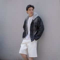 Áo Khoác Jeans Jacket DENIM & MY LIFE Cotton Unisex Form Boxy (AK01)