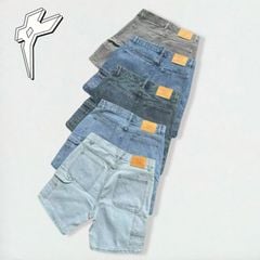 Quần short jean nam thiết kế độc quyền với nhiều túi, dáng thể thao năng động, quần đùi bò thể thao