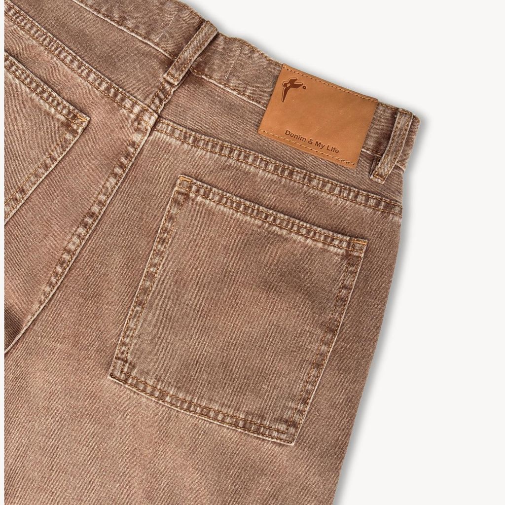 ( DEAL MỞ BÁN ) Quần Jeans Ống Rộng Nam Nữ , Quần Cargo Pant tôn dáng DENIM & MY LIFE (QJ22)