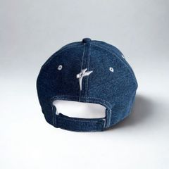 (PK01) Nón mũ lưỡi trai denim đứng form, thêu chữ nổi bật - Denim My Life