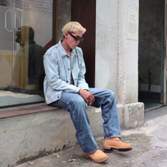 URBAN LIGHT BLUE JACKET, Denim Nam Nữ Phong Cách Streetwear Trẻ Trung Cá Tính (AJ20)