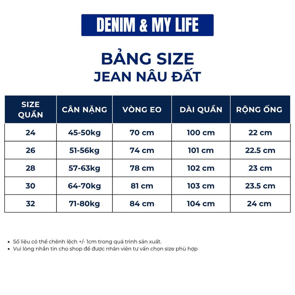 ( DEAL MỞ BÁN ) Quần Jeans Ống Rộng Nam Nữ , Quần Cargo Pant tôn dáng DENIM & MY LIFE (QJ22)