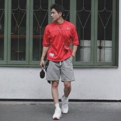 Quần Short Jeans DENIM & MY LIFE UNISEX Nam Nữ Denim Cotton Cao Cấp