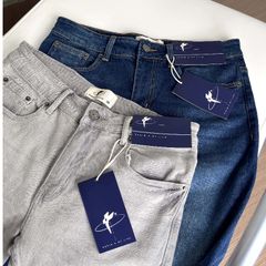 Quần Jeans Slim Fit Denim My Life vải Denim Cotton thoải mái, dáng chuẩn, co giãn thoải mái