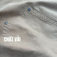 Quần jeans Double Knee DENIM & MY LIFE Chất Denim Cotton cao cấp ,form suông (QJ03)