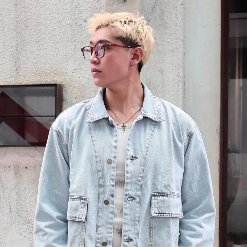 URBAN LIGHT BLUE JACKET, Denim Nam Nữ Phong Cách Streetwear Trẻ Trung Cá Tính (AJ20)