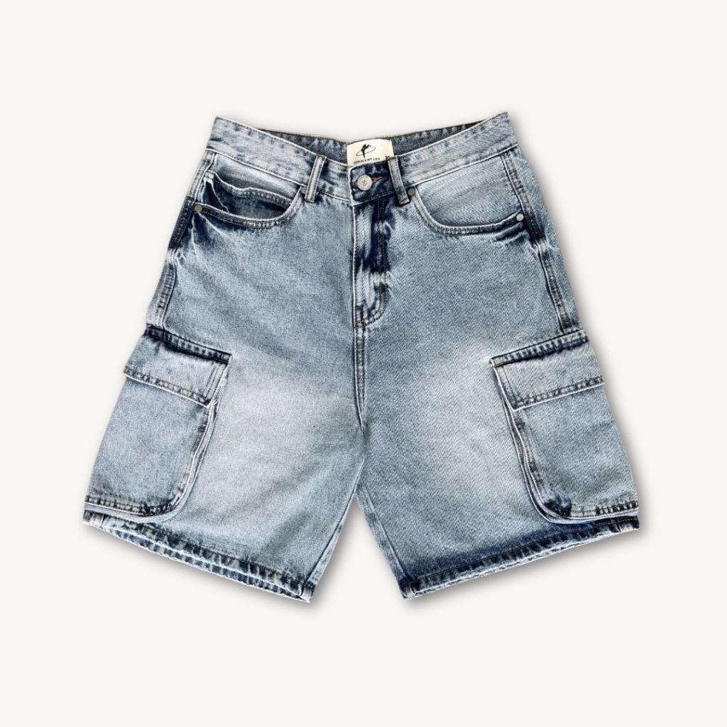 Quần Short Pocket DENIM & MY LIFE chất vải denim cottion (QSJ04)