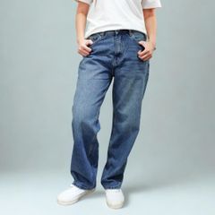 QUẦN JEAN UNISEX BASIC ỐNG SUÔNG, CHẤT DENIM MỀM, THIẾT KẾ DÁNG CHUẨN TREND (QJ17)