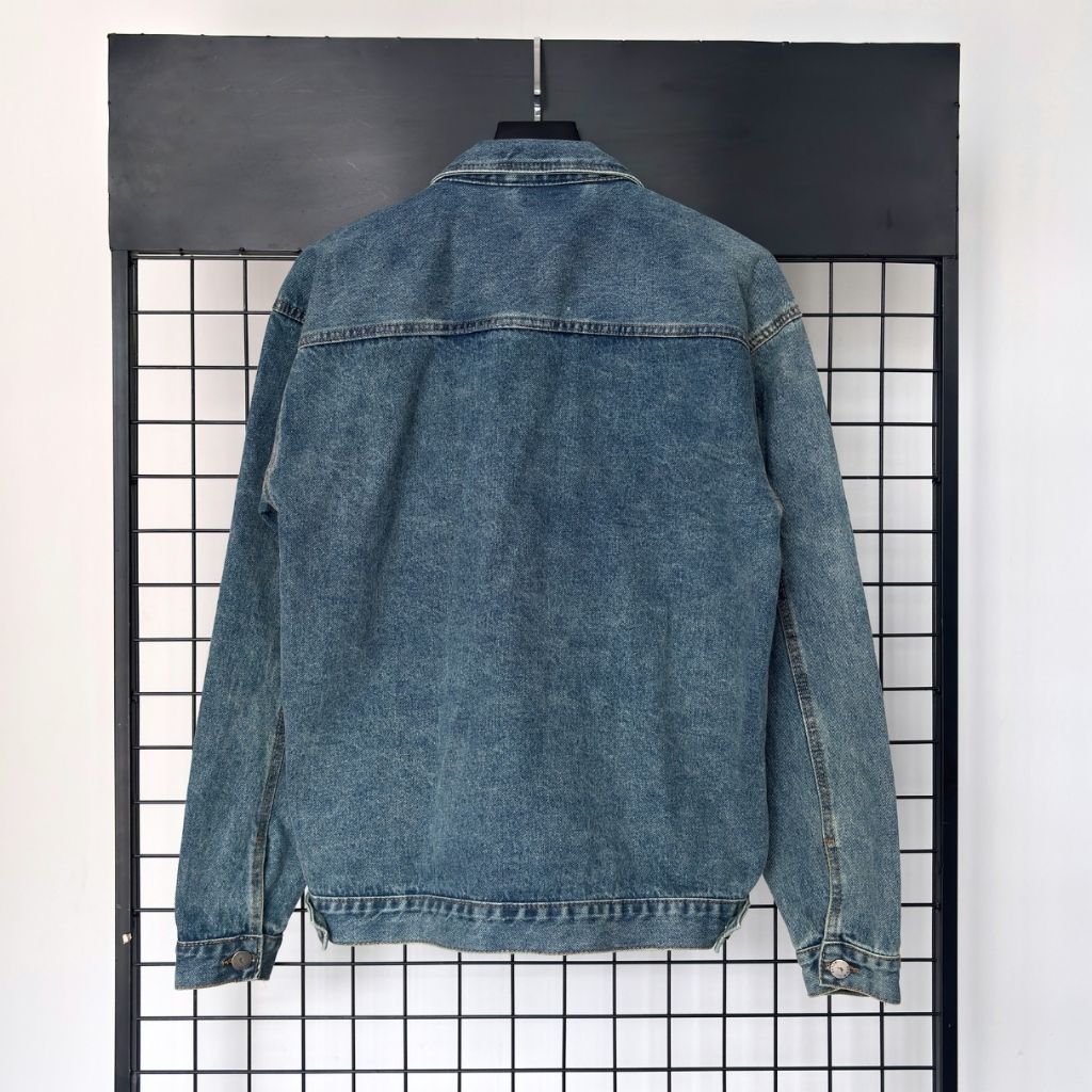 URBAN BLUE JACKET, Chất Denim Phong Cách Retro Vintage Dễ Phối Đồ (AJ19)