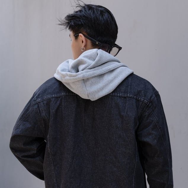 Áo Khoác Jeans Jacket DENIM & MY LIFE Cotton Unisex Form Boxy (AK01)