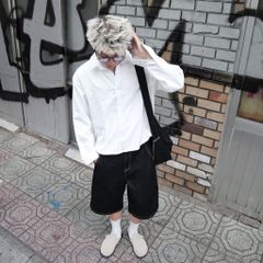 Quần Short Jean Baggy DENIM & MY LIFE nam nữ nhiều màu chất Cotton cao cấp