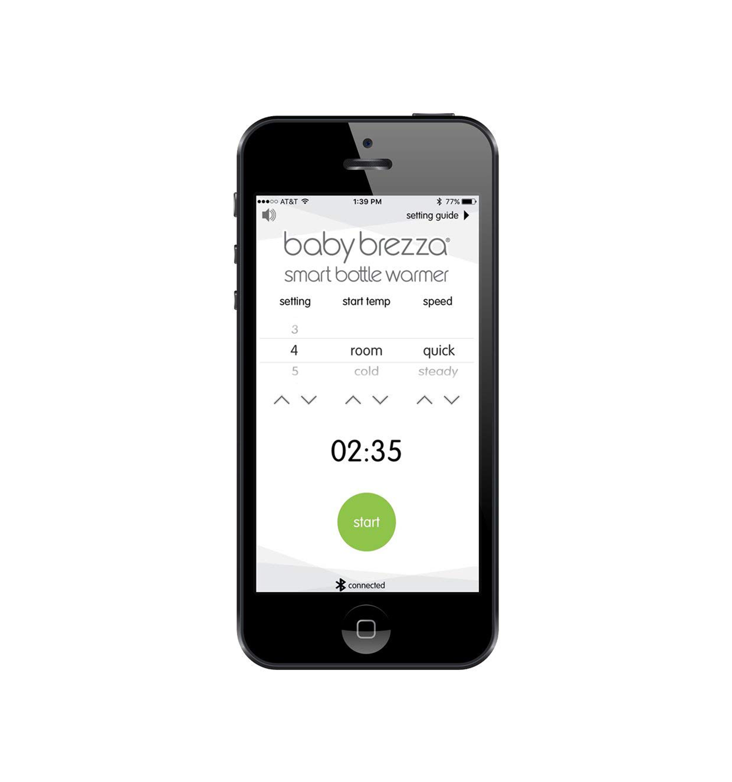  Máy hâm sữa thông minh Baby Brezza (Có Bluetooth) 