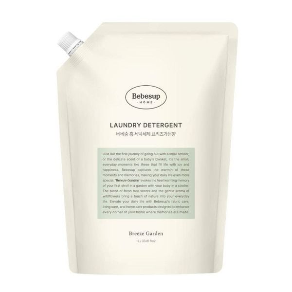  Nước Giặt Bebesup Home Laundry Detergent 1L Dạng Túi 