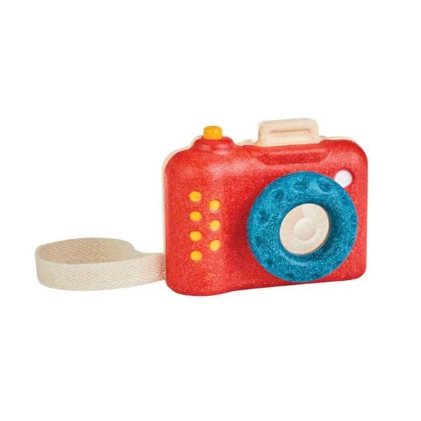  Đồ Chơi Gỗ PlanToys Máy Ảnh My First Camera Cho Bé 18M+ 